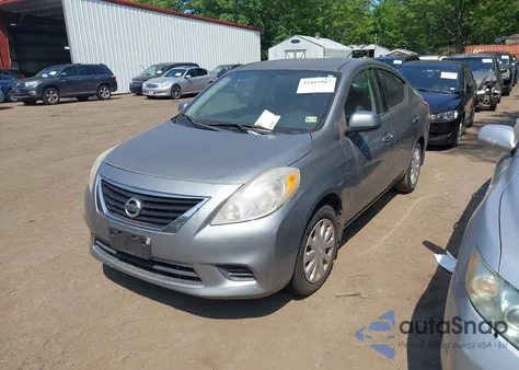 2014 Nissan Versa 1.6 Sv из США, поврежденный, VIN 3N1CN7AP6EL816419